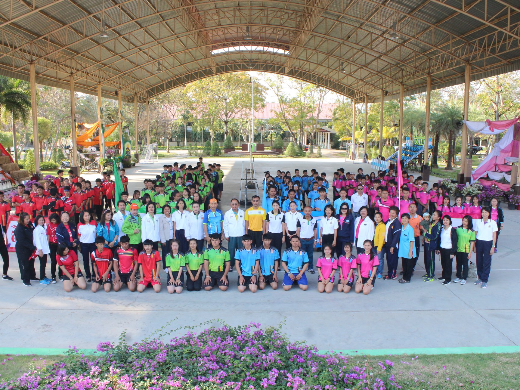 เดินวิ่งเพื่อสุขภาพและกีฬาสีภายใน 2561