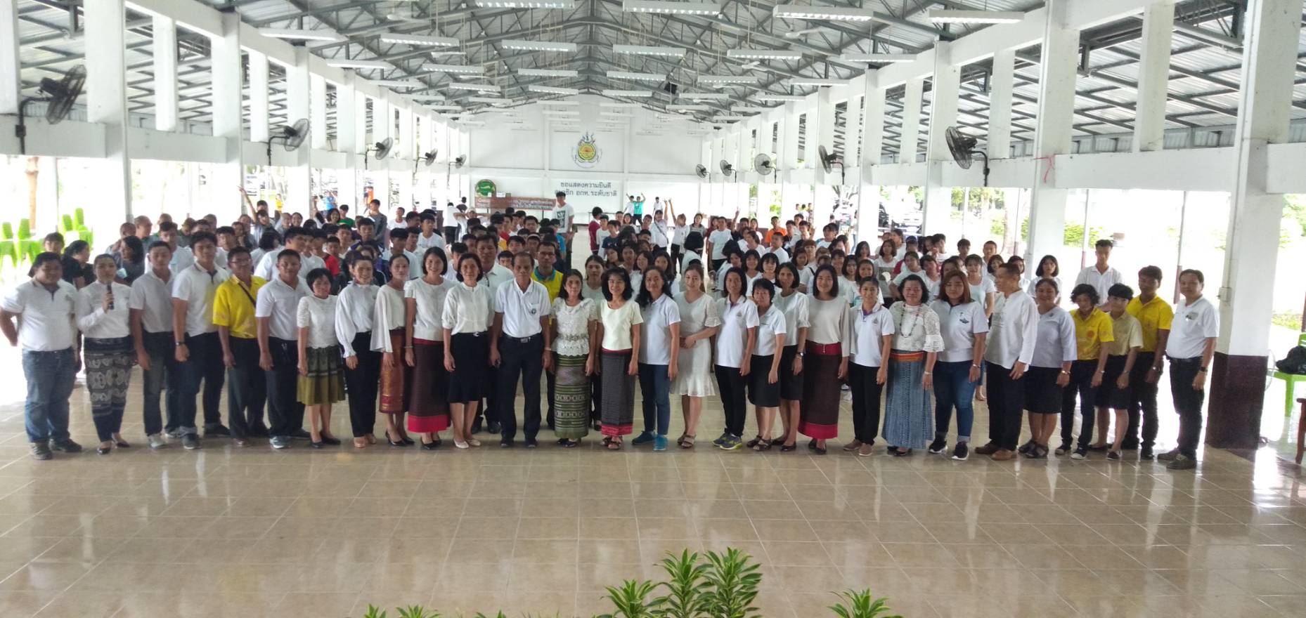 พีธีปฐมนิเทศนักเรียน นักศึกษา ประจำปีการศึกษา 2562 ระหว่างวันที่ 12-14 พฤษภาคม 2562