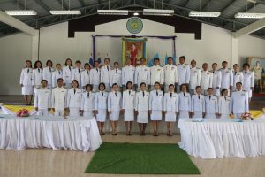 พิธีลงนามถวายคำสัตปฏิญาณ เนื่องในโอกาศวันแม่แห่งชาติ วันที่ 12 สิงหาคม ของทุกปี ซึ่งตรงกับวันคล้ายวันพระราชสมภพของสมเด็จพระนางเจ้าสิริกิติ์ พระบรมราชินีนาถ พระบรมราชชนนีพันปีหลวง เมื่อวันที่ 8 สิงหาคม 2562 ณ อาคารประชุมพระพิรุณ วิทยาลัยเกษตรและเทคโนโลยีมหาสารคาม