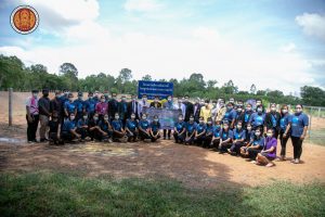 รมช.ศธ.ติดตามการเตรียมความพร้อมเปิดหลักสูตรนักบริหารจัดการน้ำฯ รุ่นที่ 1 พร้อมส่งมอบธนาคารน้ำใต้ดิน ว.เกษตรฯสารคาม